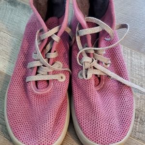 Allbirds pink high tops women's size 10